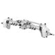 thumbnail image 3 of Eje Delantero RC, Conveniente De Usar Material Duradero De Metal Eje Delantero RC De Metal, Para Rastreadores De Control Remoto Axial Capra 1.9 UTB Reparación Y Reemplazo Del OTVIAP Plata, 3 of 8