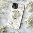 thumbnail image 5 of Christian Bible Verse Collage Phone Case, Philippians 4:7 Art with Blooming Heart Cover for iPhone 17 16 15 14 13 12 11, 5 of 6