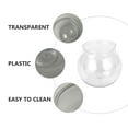 thumbnail image 3 of TEHAUX 4Pcs Desktop Transparent Fish Bowls Durable Decorative Aquarium for Household Use, 3 of 8