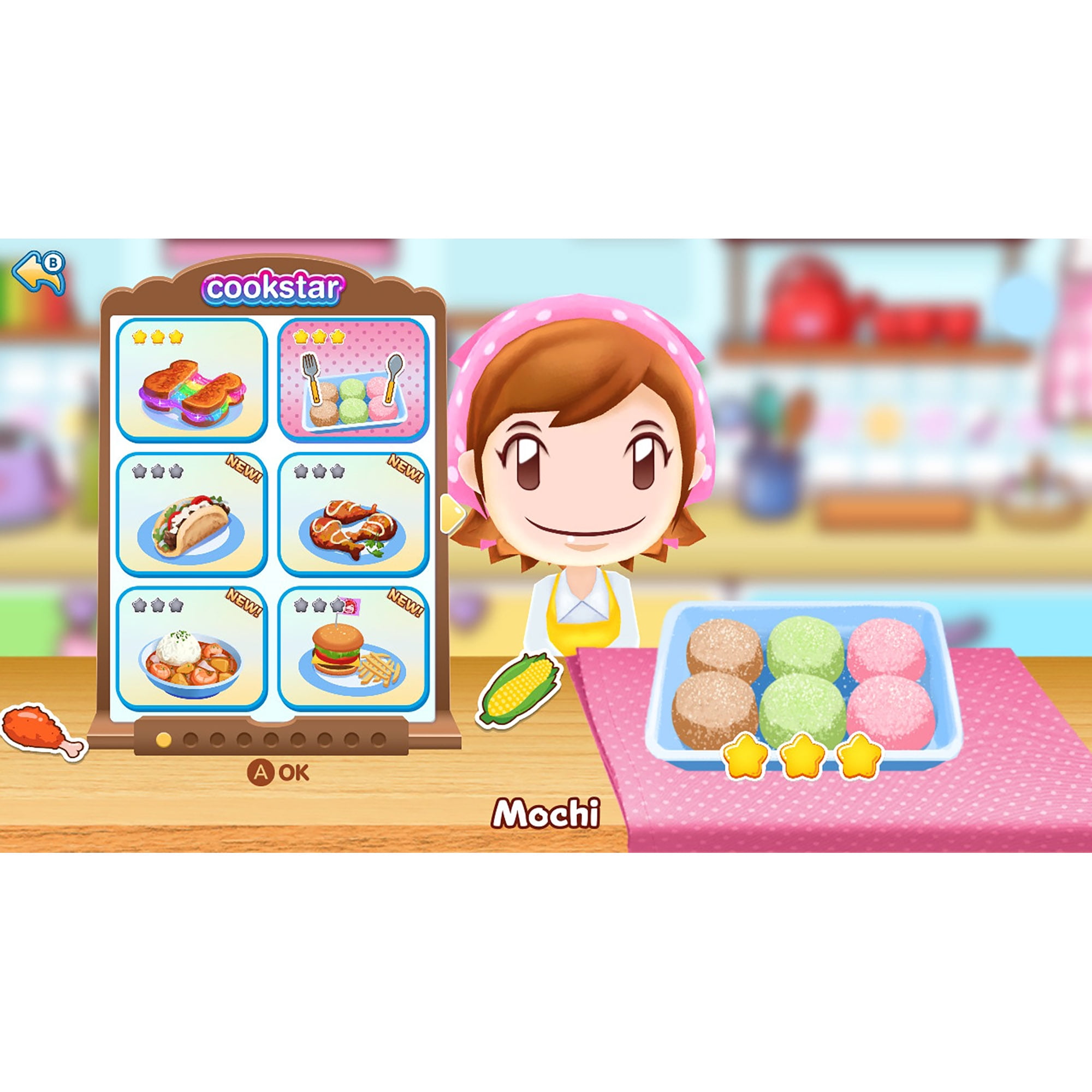 Cooking Mama: Cookstar on Nintendo Switch OLED (Cozy Gaming