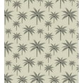 thumbnail image 3 of Palm Tree Duvet Cover Set, Vintage Style Plantation Items Long Tropical Hawaiian Vibes, Decorative 2 Piece Bedding Set with 1 Pillow Shams, Twin Size, Pale Khaki and Dark Grey, by Ambesonne, 3 of 3