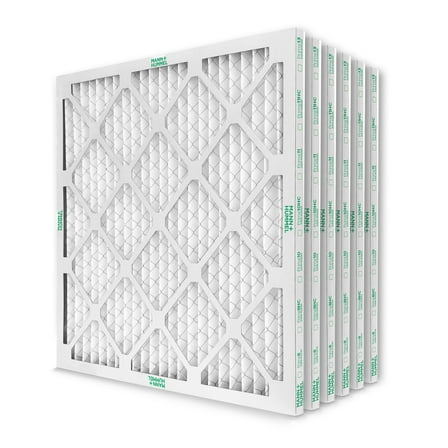 24x24x1 MERV 11, MPR 1000 Pleated AC Furnace 1" Air Filters. Quantity 6. Actual Size: 23-1/2 x 23-1/2 x 3/4