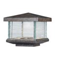 thumbnail image 1 of Maxim 55736CLET Lanterne de Terrasse Extérieure Triumph VX LED 9.25 Po, Ton Terre, 1 of 1