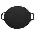 thumbnail image 2 of Korean Bbq Grill Pan, Non Stick 6 Layer Coating Round Griddle Pan Induction Stovetop Indoor Skillet Portable Plate Dual Handle Korean Wok For Outdoor Use, Teppanyaki Pan, Tawa, 2 of 8