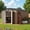 Brown, variant on Asofer 10x10 FT Outdoor Storage Shed, Large Utility Metal Tool Shed Lockable Doors & Vented Windows for Backyard, Patio, Lawn, Brown