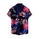 thumbnail image 2 of Camisas s Para Hombre Interior Camisa de manga corta con estampado digital 3d de ocio de tendencia de moda de playa de turismo de vacaciones de verano para hombres (Hot Pink, XS), 2 of 3