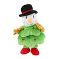 thumbnail image 2 of Kids Christmas Electric Dancing Singing Plush Toy, Twisting Talking Interactive Mimicking Toy, 2 of 8