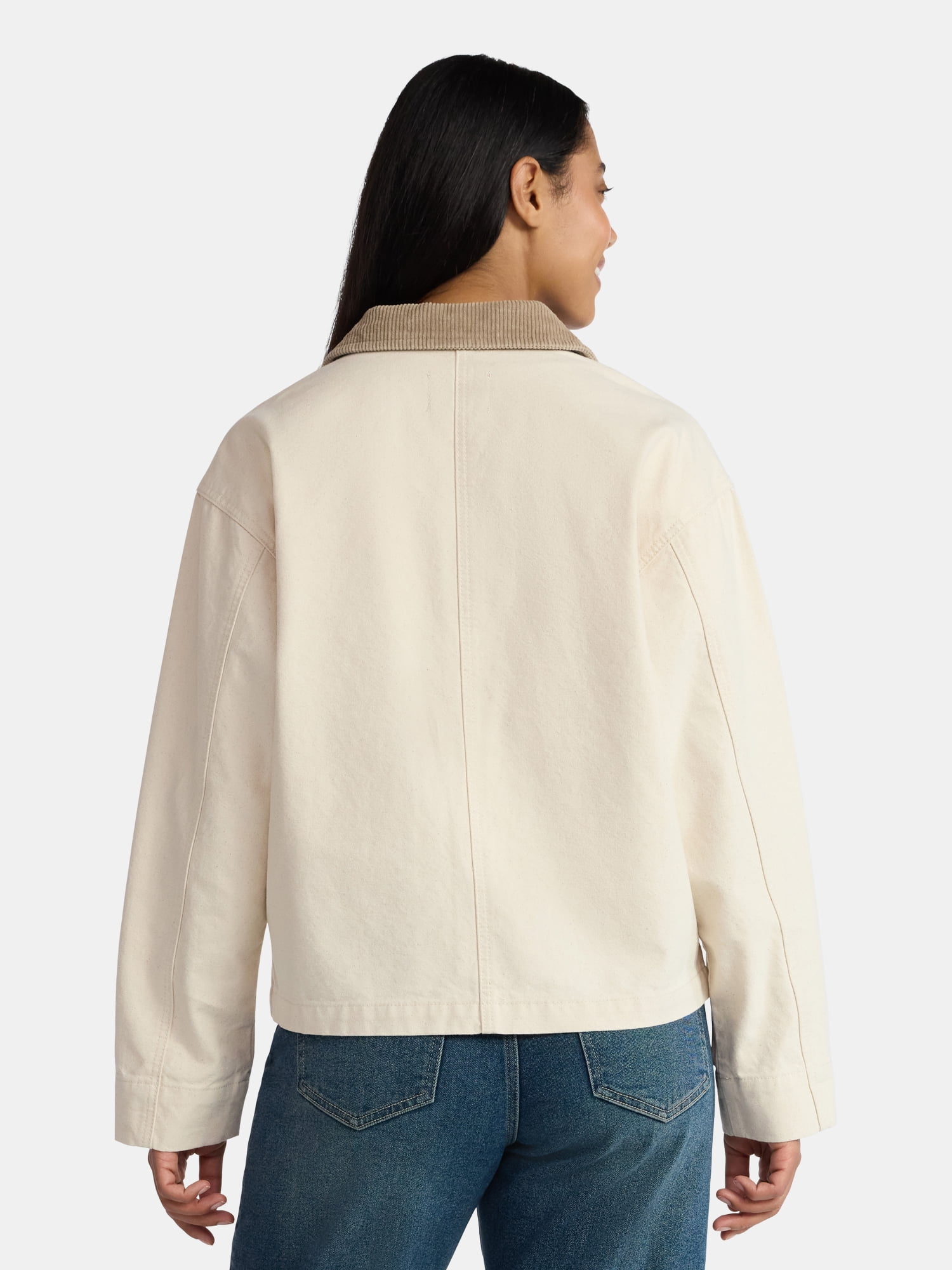 Madden NYC Women's Cotton Canvas Utility Jacket, Sizes XXS-XXL