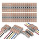 thumbnail image 1 of Conectores eléctricos rápidos con palanca, 34 piezas, terminales de conexión rápida de 1 cable y 2 entradas, Quick Electrical Domino, el conector de cable se puede conectar libremente, 1 of 5