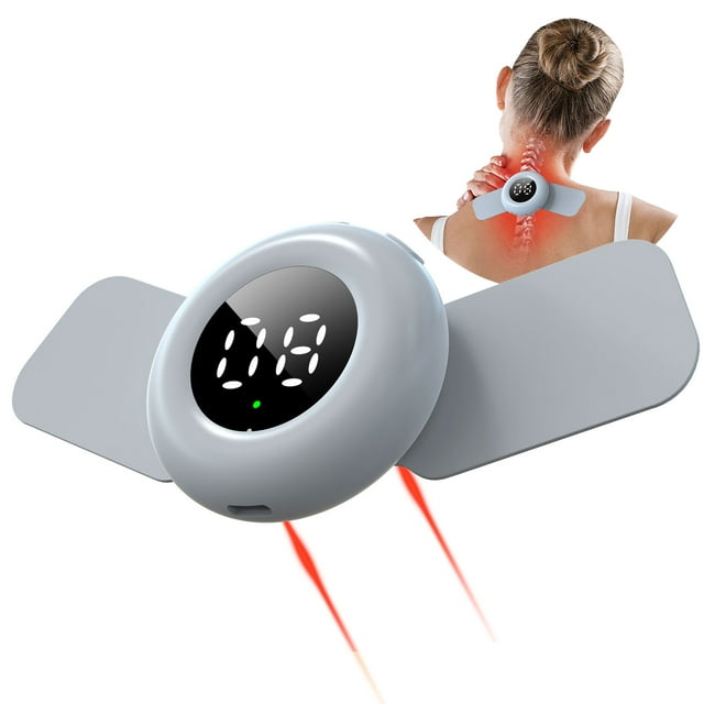 iKeener Micro-Current Massager, Shoulder, Neck And Muscle Massage Relaxation, Portable Massager (With 4 Replacement Gel Patches)