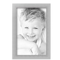 thumbnail image 2 of ArtToFrames 9" x 14" Stainless Steel Picture Frame, 9x14 inch Silver MDF Poster Frame (WOM-3882),  Pack, 2 of 8