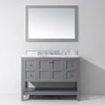 thumbnail image 5 of Winterfell 48" Single Bathroom Vanity in Cherry with Marble Top and Round Sink, 5 of 7