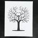 thumbnail image 3 of Libro Creativo de Inicio de Sesión de Bricolaje, Pinta de Huellas Digitales de Lenzo, Ceremonias de Graduación de Aniversarios para Fiestas de Bodas, 3 of 7