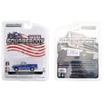 thumbnail image 3 of 1987 Chevrolet C-10 Pickup Truck Blue "Squarebody USA" Limited Edition to 3024 pieces 1/64 Diecast Model Car by Greenlight, 3 of 3