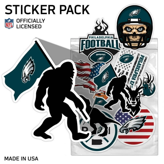 Philadelphia Eagles Assorted Sticker Pack