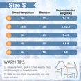 thumbnail image 2 of Dog Clothes Warm Dog Jacket Small Medium Large Dog Winter Vest Easy on Puppy Boy Girl Sweater, 2 of 5