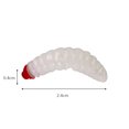 thumbnail image 1 of 50pcs 2.4cm 0.5g Maggot Bionic Señuelos de pesca Cebo suave artificial (Blanco) Likrtyny  Para estrenar, 1 of 8