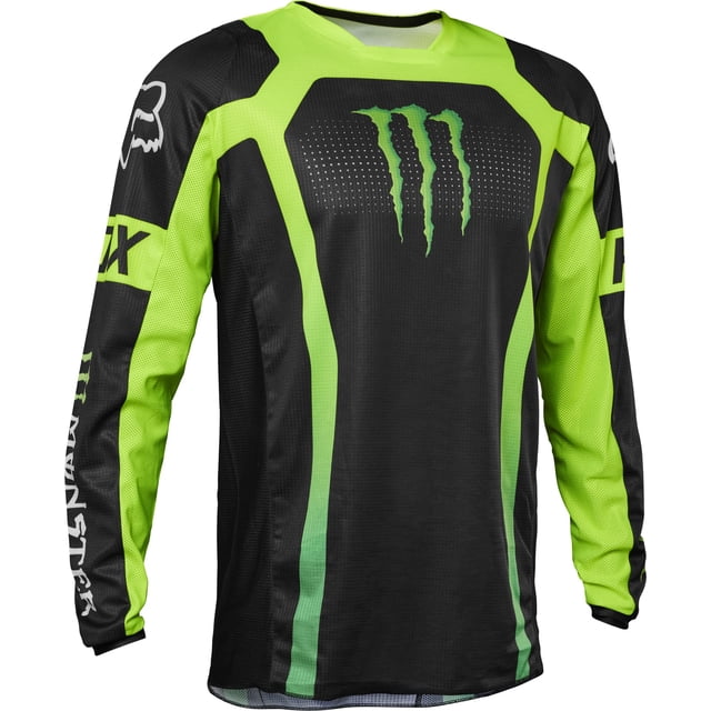 Camiseta de motocross Fox Racing 180 Monster Black
