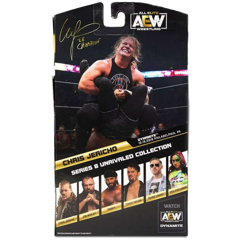 Chris Jericho AEW Unrivaled Series 8 Action Figure - Walmart.com