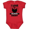 thumbnail image 3 of Inktastic I Love My Bearded Daddy with Beard Silhouette Boys or Girls Baby Bodysuit, 3 of 5