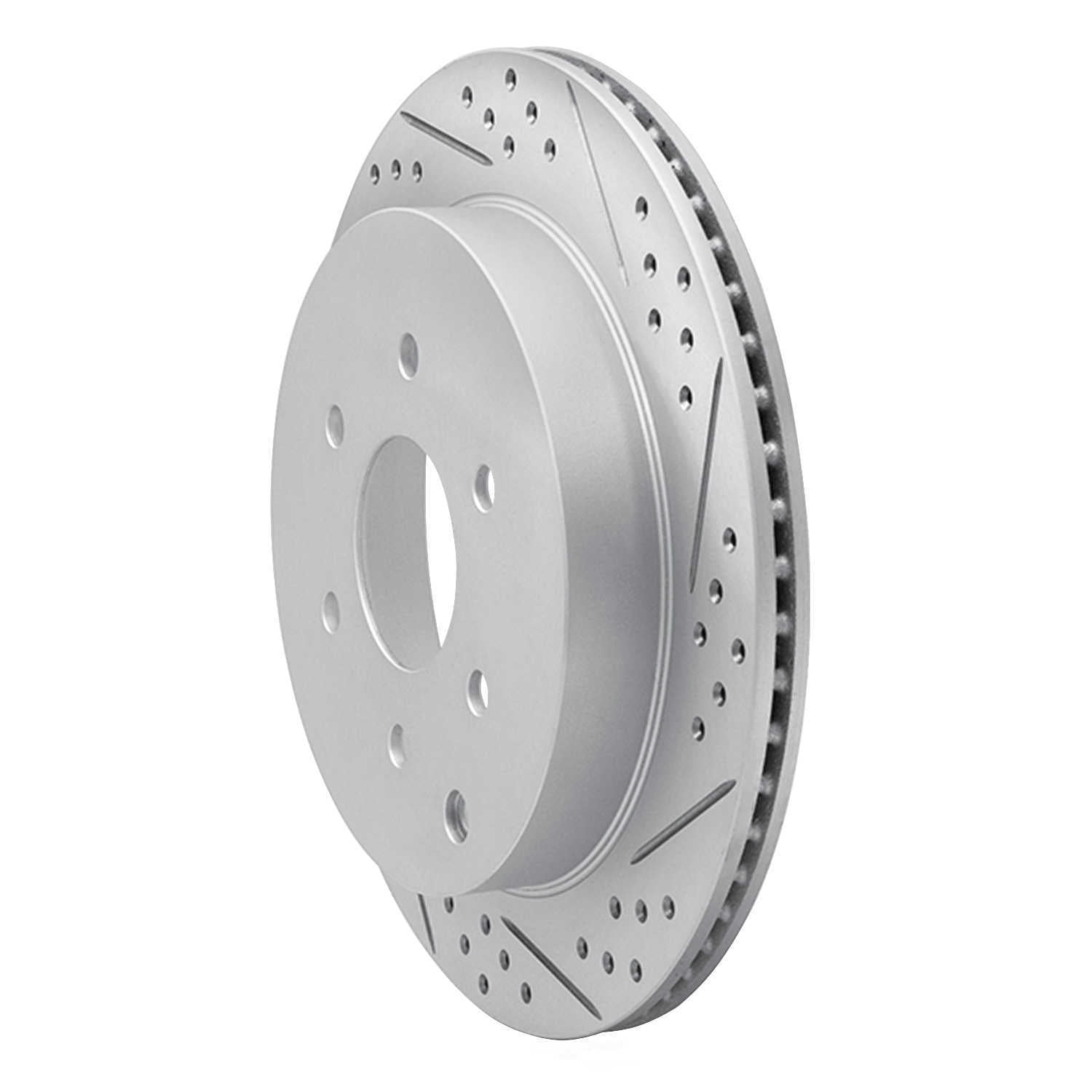 Dynamic Friction Company 830-68017R DFC Geoperformance Rotor - Drilled and Slotted