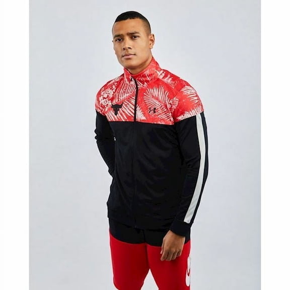 UNDER ARMOUR PROJECT ROCK ALOHA CAMO MEN'S TRACK JACKET SIZE SM