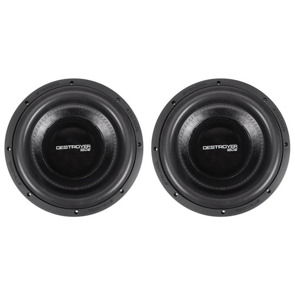 2) Rockville Destroyer 12D2 12" Competition Car Audio Subwoofers USA Voice Coils