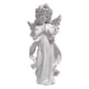 thumbnail image 2 of Estatuilla de de ángel de resina para niñas , estatua de ángel para patio, jardín, interior, estantería para esculturas, 2 of 8
