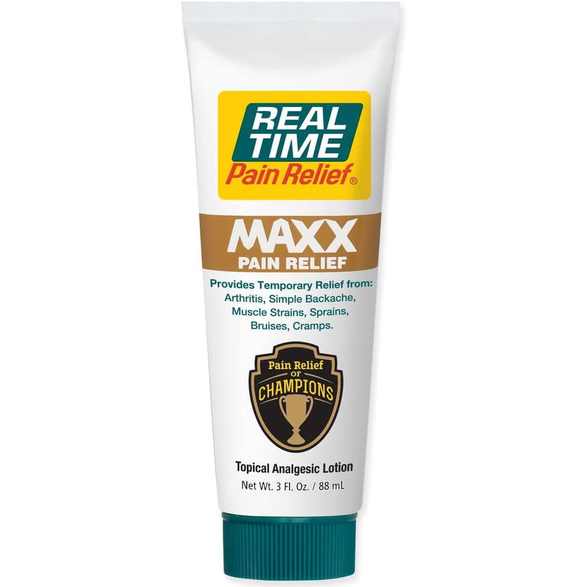 Real Time Pain Relief MAXX Pain Relief 3oz Tube