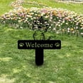 thumbnail image 5 of Welcome Stake Cat Butterfly Animal Decorative Garden Stakes For Courtyards Yard Lawn Decor Gardens Decoration, 5 of 5