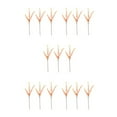 thumbnail image 1 of relayinert 3x Beautiful Artificial Flower Arrangements Realistic Appearance Wide Long-lasting Durability Artificial Flowers orange 5Set, 1 of 6