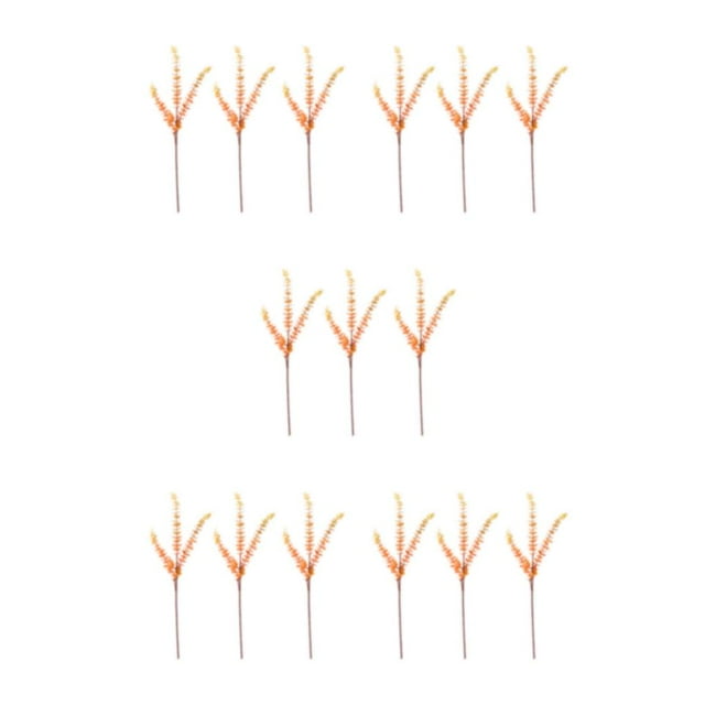 ZheElen 3pcs/set Wide Artificial Plant Versatile Décor Choice For Any Setting orange 5Set