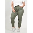 thumbnail image 4 of Jeans skinny con strech /Tallas Extras, 6065 (Verde) verde oscuro 36, 4 of 6