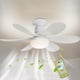 thumbnail image 3 of E26/27 ventilador de enchufe luz LED ventilador de bombilla regulable 40W/30W para dormitorio cocina, 3 of 8