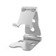 thumbnail image 1 of Soporte para teléfono móvil Soporte para tableta de escritorio Soporte para teléfono inteligente de aleación de aluminio de doble pliegue, plateado tholdsy EL2755-01B, 1 of 2