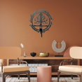 thumbnail image 3 of Espada de Metal, decoración de pared de hierro forjado, colgante, decoración de espada creativa, 3 of 5