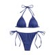 thumbnail image 2 of Traje de baño de 2 piezas para mujer, trajes de baño para mujer, traje de baño dividido de color liso para mujer, conjunto de traje de baño sin espalda para mujer, conjunto de traje de baño dividido p, 2 of 4