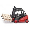 thumbnail image 5 of Linde Forklift Truck Red with 2 Pallet Accessories 1/50 Diecast Model by Siku, 5 of 6