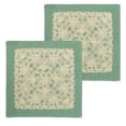 thumbnail image 5 of Gretta 18" x 18" Lace and Embroidery Applique Pillow Covers, Set of 2, 5 of 6