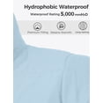 thumbnail image 6 of Wantdo Women's Recycled Winter Coat Warm Winter Jacket Padded Parka Coat Ice Blue S, 6 of 10