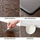 thumbnail image 3 of Wiselife Tapete De Cocina Acolchado Antifatiga Tapete Para Piso 17.3"X28"" De Grosor Antideslizante Impermeable Alfombras Y Tapetes De Cocina Tapete De Espuma Resistente Para Piso De Cocina Fregadero, 3 of 5