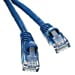 Cat6 Câble Ethernet, 24AWG, Connecteur de Plaque d'Or RJ45, ETL, Cuivre 4 Paires Brins, Démarrage Sans Accrochage Paire Torsadée Non Blindée (UTP) Câble de Raccordement de Réseau Internet, 10 Pieds, Bleu, CableWholesale – image 3 sur 4