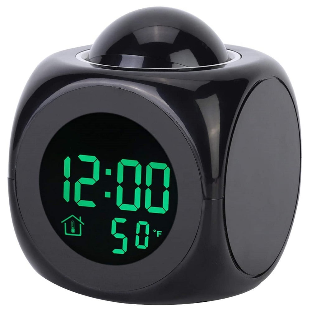 Virwir Digital Alarm Clock With Voice Function, WallMounted Ceiling