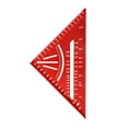 thumbnail image 4 of Transportador Cuadrado de Carpintero DYNWAVEMX Aleación de Aluminio Rojo 7,28''x7,28''x10,24'', 4 of 8