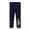 Black, variant on Toddler Girls Pants Stretchy Leggings Floral Embroidery Design Casual Long Pants Spring Fall Outfit Size 1-2T ,Black