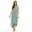 Heathered Green / Grey, variant on Just Love Maxi Dress / Summer Dresses (Heathered Green / Oatmeal, Small)
