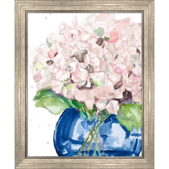 Great Art Now Fresh Hydrangeas by Patricia Pinto, Framed Wall Art, 19W x 23H