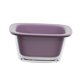 thumbnail image 5 of Cesta para lavar frutas y verduras, colador de cocina, colador de tamaño pequeño multiusos, cuenco de drenaje de limpieza 2 en 1 para aperitivos de Violeta, 5 of 8