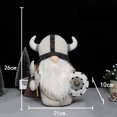 thumbnail image 4 of Muñecos enanos de guerrero vikingo adorno de Festival regalo para la Wdftyju familia suave Kawaii guerrero vikingo juguetes enanos de gladiador, 4 of 4