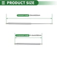 thumbnail image 5 of Unique Bargains 2 Pcs 100lb/445N 25inch/635mm Lift Supports Struts Silver Tone for Car Truck RV, 5 of 7